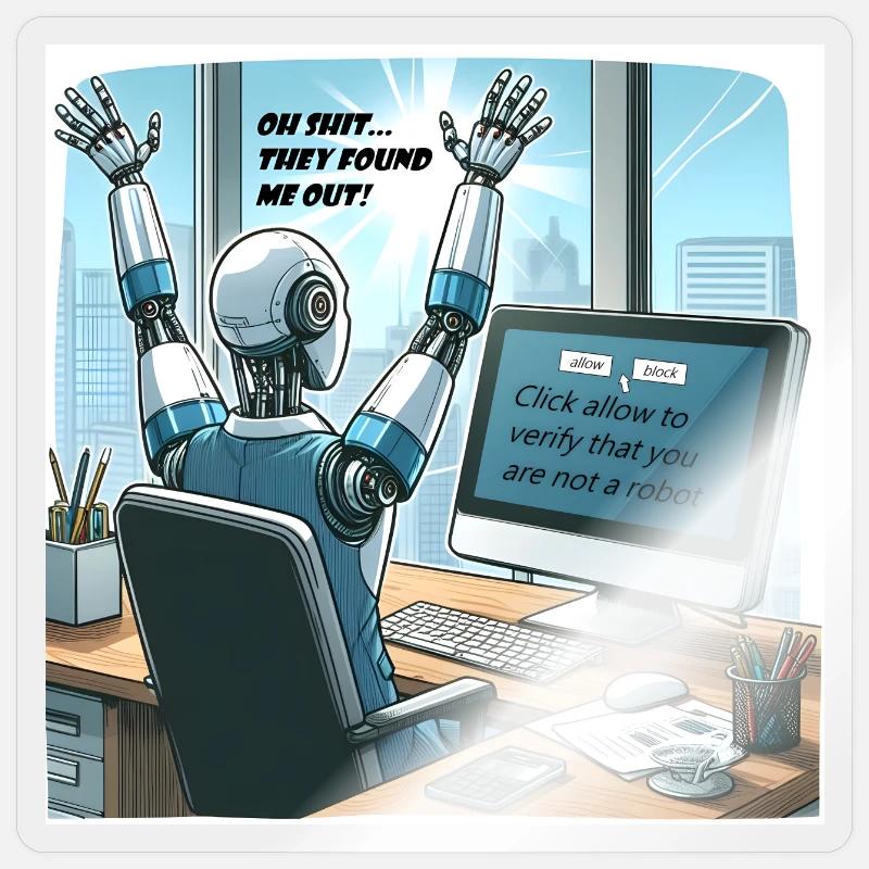 Sticker taille S (10 x 10 cm) - 