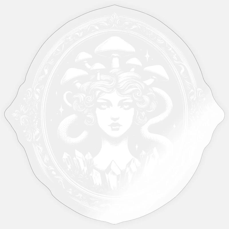 Witch Champi Sticker taille S (10 x 10 cm)
