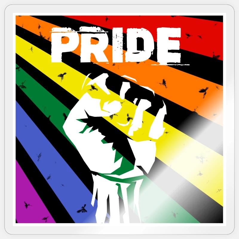 PRIDE Sticker Größe S (10 x 10 cm)