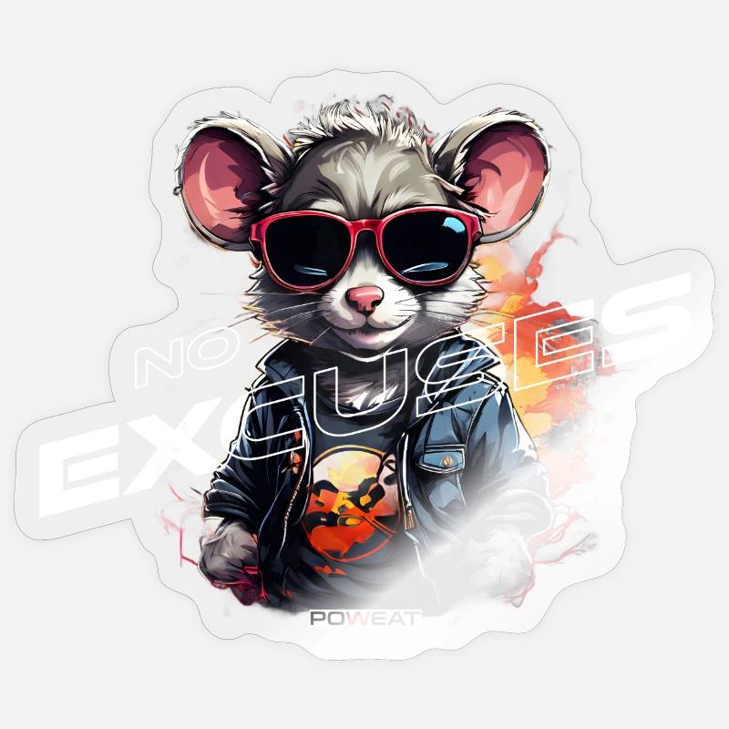 Sticker Größe S (10 x 10 cm) - 