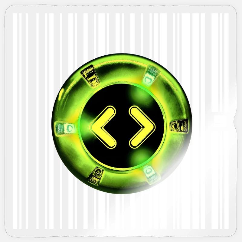 SPOT - READY Sticker size S (10 x 10 cm)