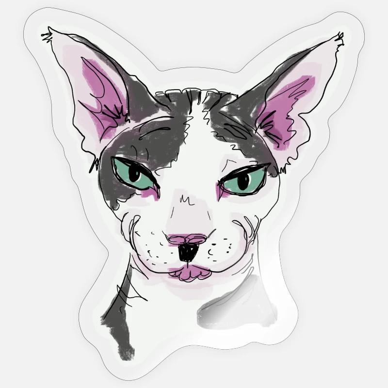 Sticker size S (10 x 10 cm) - 