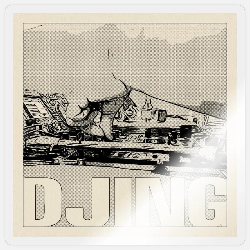 Sticker taille S (10 x 10 cm) - 