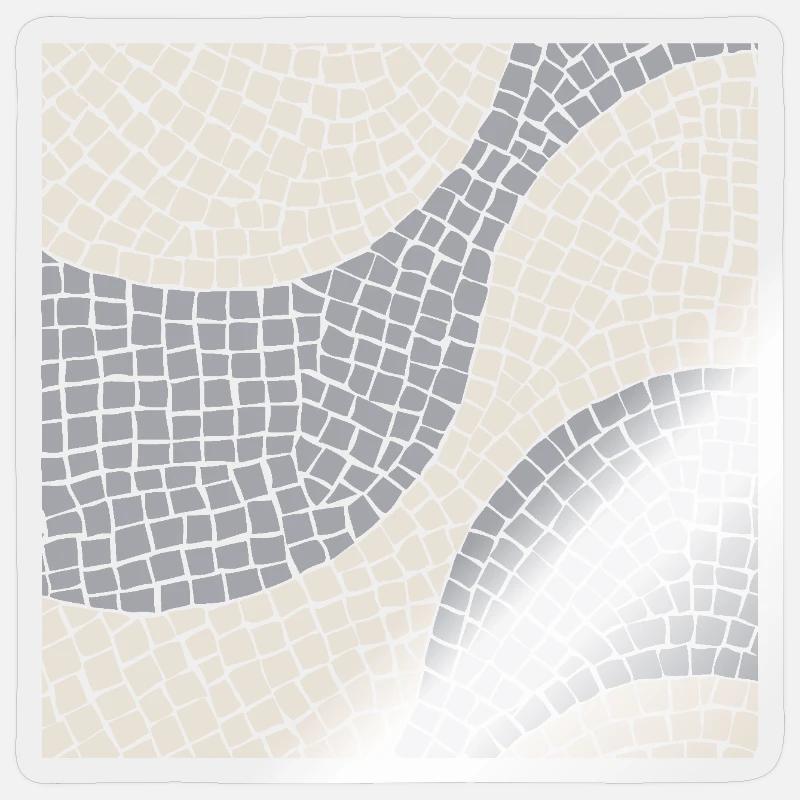 Copacabana - Sticker size S (10 x 10 cm) - transparent glossy