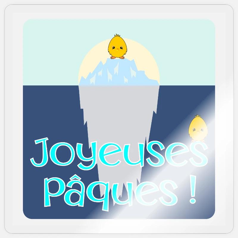 Sticker taille S (10 x 10 cm) -