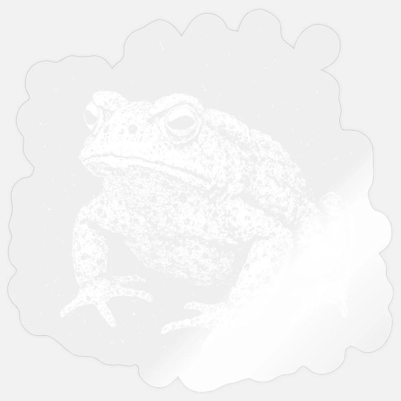 Kröte Sticker Größe S (10 x 10 cm)