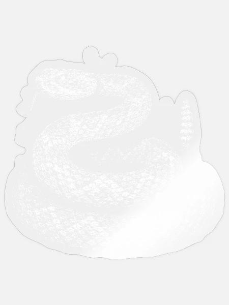 - Sticker size S (10 x 10 cm) - transparent glossy