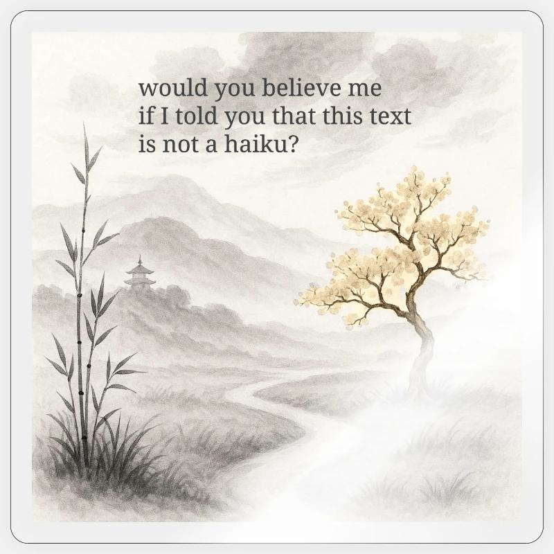 Sticker size S (10 x 10 cm) - 