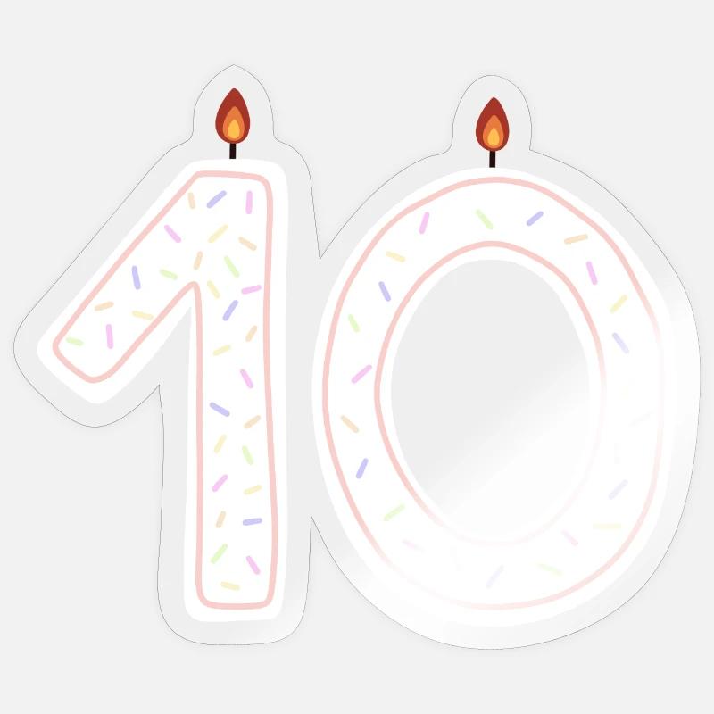 Sticker taille S (10 x 10 cm) - 