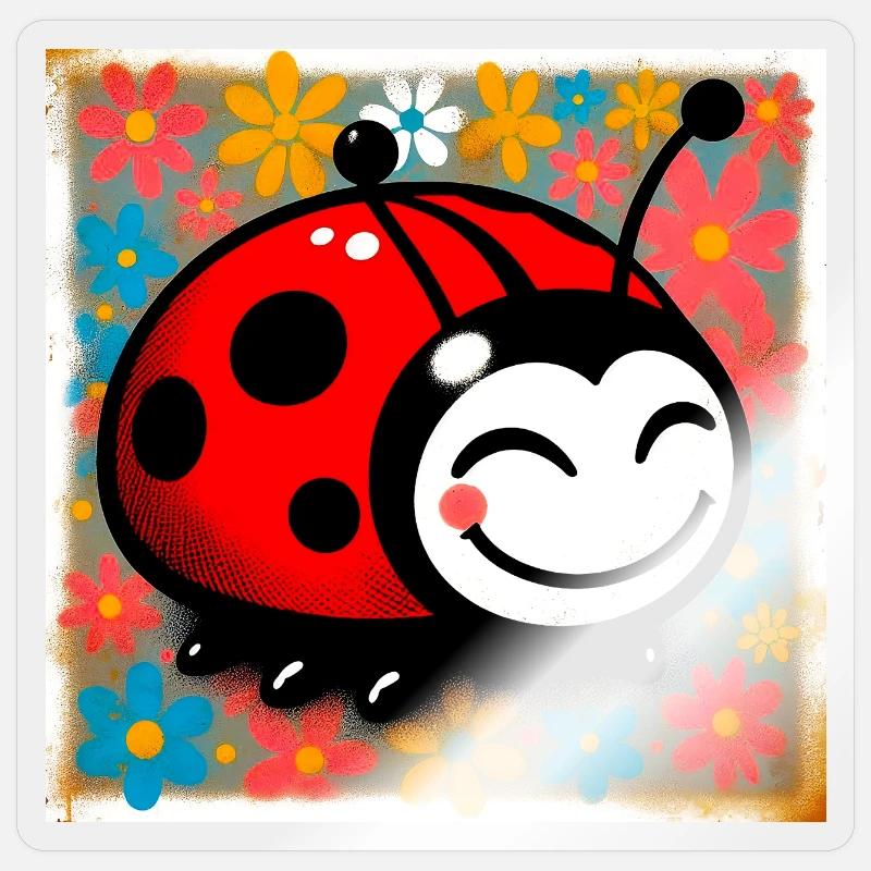 Sticker Größe S (10 x 10 cm) - 