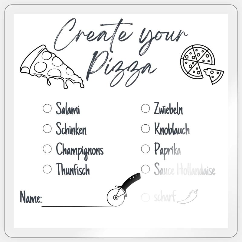 Sticker Größe S (10 x 10 cm) - 