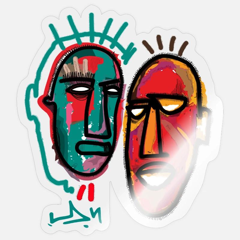 Sticker Größe S (10 x 10 cm) - 