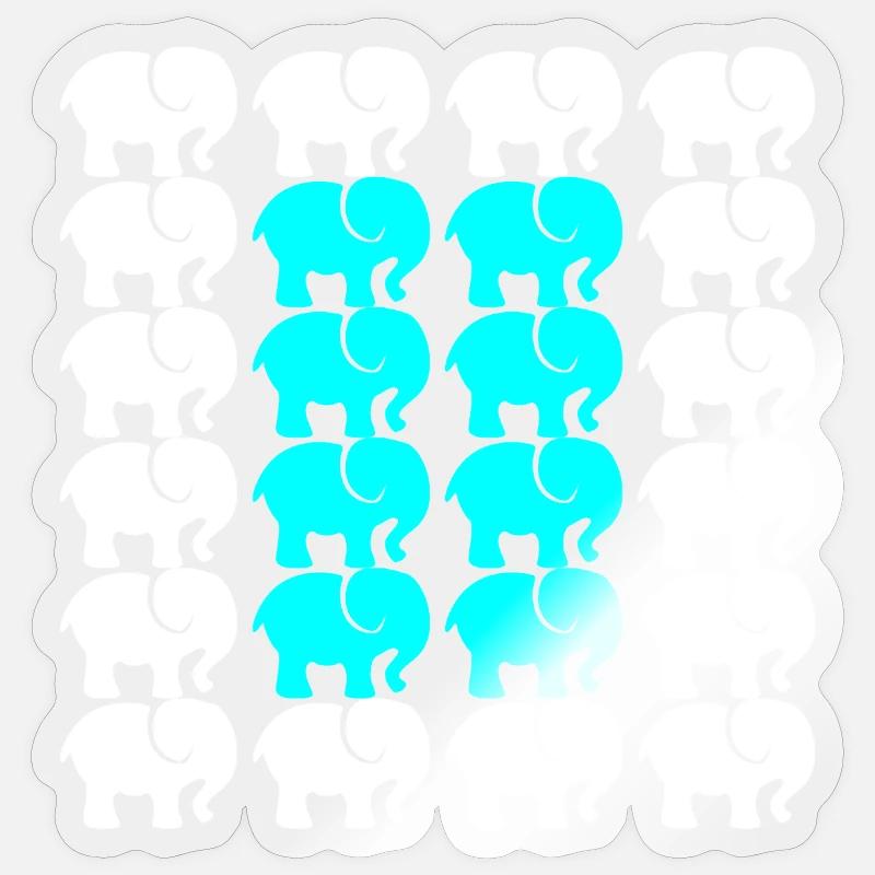 Sticker Größe S (10 x 10 cm) - 