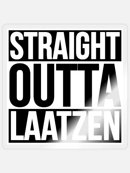 - Sticker taille S (10 x 10 cm) - brillant transparent