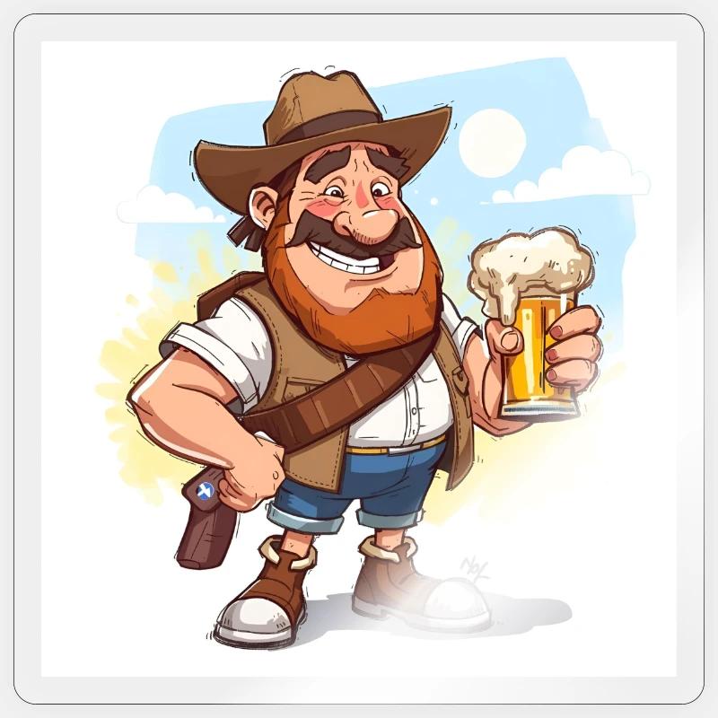 Sticker taille S (10 x 10 cm) - 