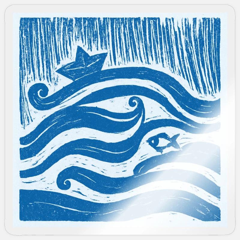 Sticker Größe S (10 x 10 cm) - 