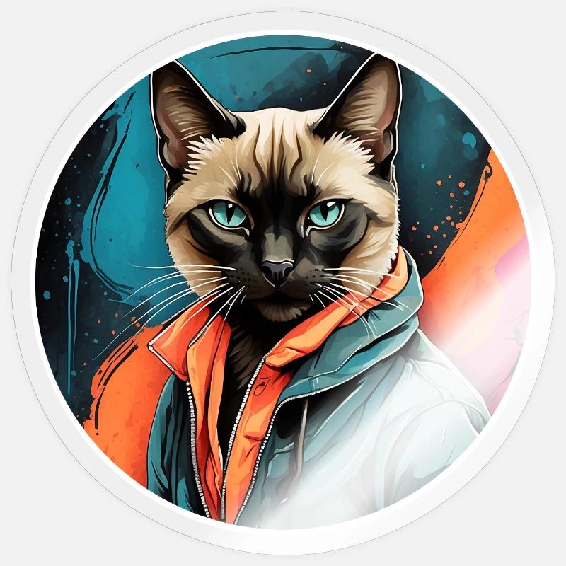 Sticker taille S (10 x 10 cm) - 