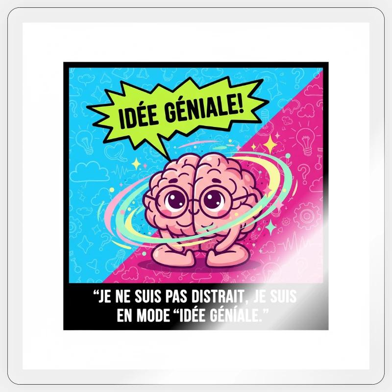 Sticker taille S (10 x 10 cm) - 