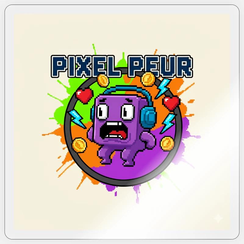 Sticker Größe S (10 x 10 cm) - 