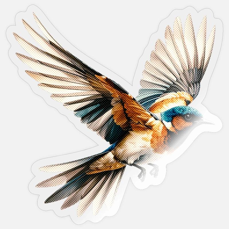 Sticker Größe S (10 x 10 cm) - 