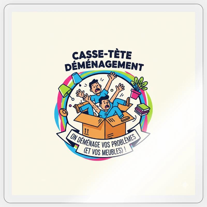 Sticker taille S (10 x 10 cm) - 
