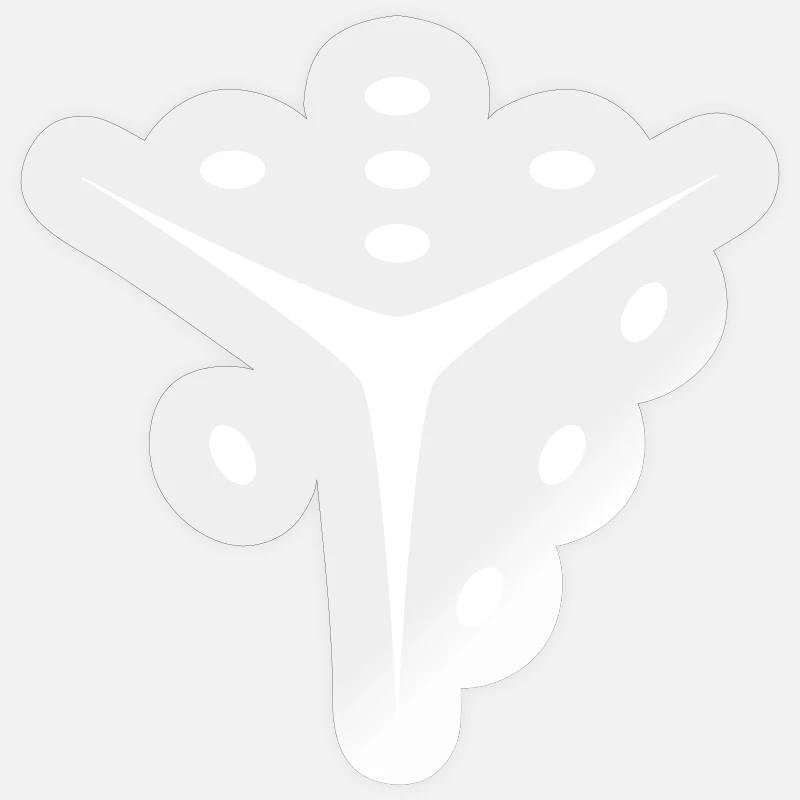 Dice Effect Sticker size S (10 x 10 cm)