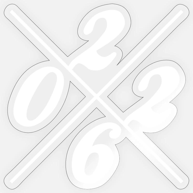 Sticker Größe S (10 x 10 cm) - 