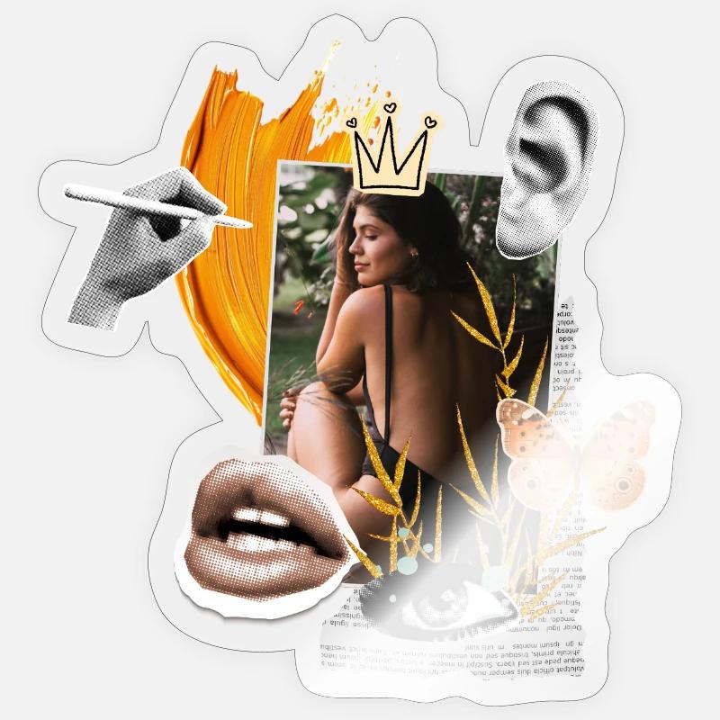 Sticker taille S (10 x 10 cm) - 