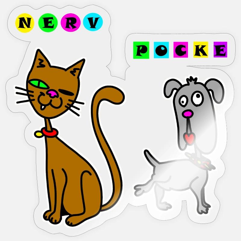 Sticker Größe S (10 x 10 cm) - 