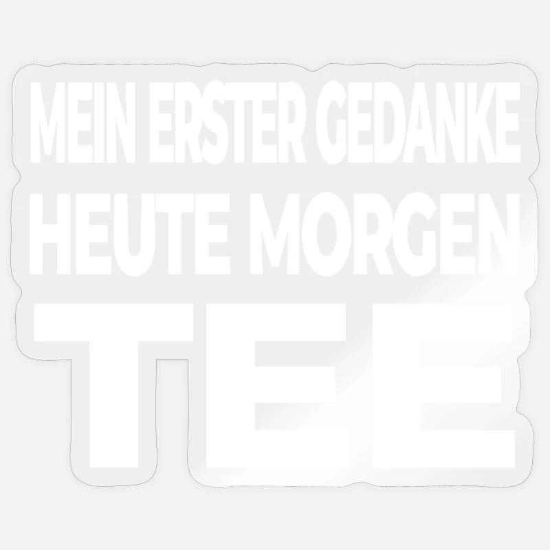 Tea Sticker size S (10 x 10 cm)