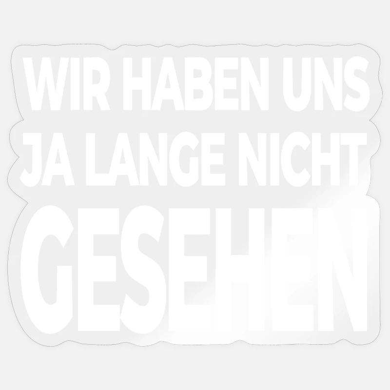 Vu - Sticker taille S (10 x 10 cm) - brillant transparent