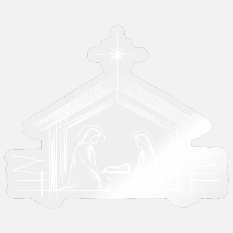 Sticker taille S (10 x 10 cm) - 