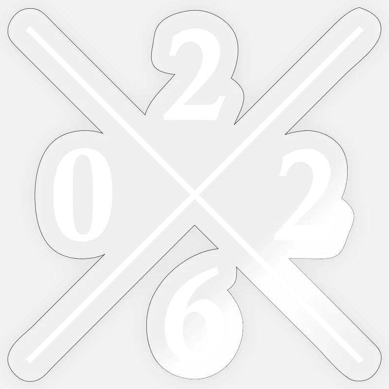 Sticker taille S (10 x 10 cm) - 