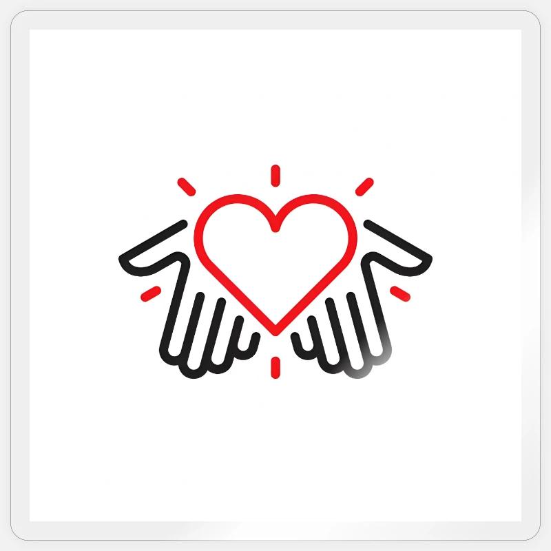 Sticker Größe S (10 x 10 cm) - 
