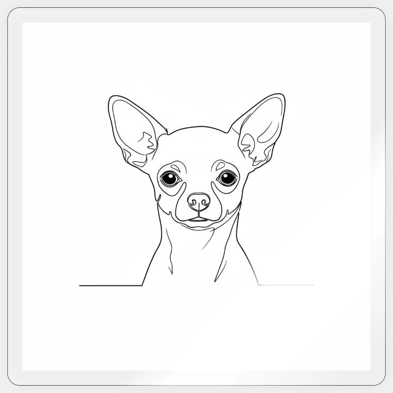 Sticker Größe S (10 x 10 cm) - 