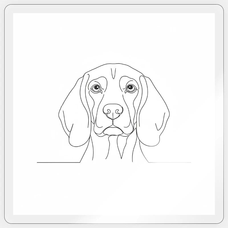 Sticker Größe S (10 x 10 cm) - 