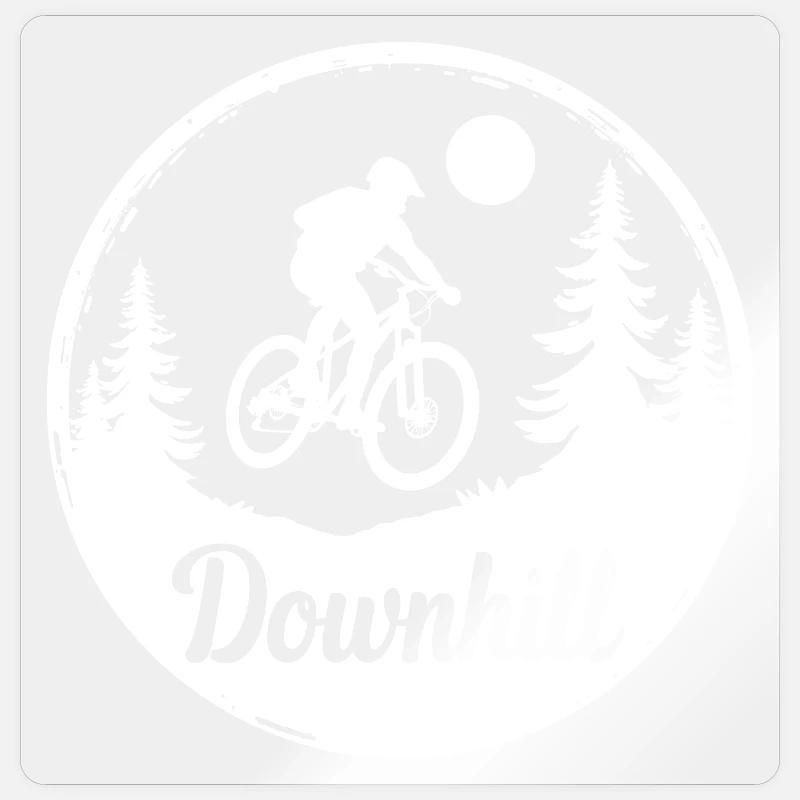 VTT de descente Sticker taille S (10 x 10 cm)