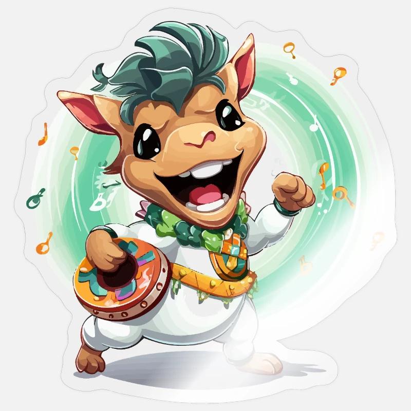 Sticker Größe S (10 x 10 cm) - 