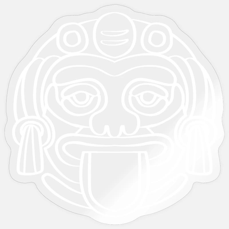 Maya kalender aztec Inka Sticker Größe S (10 x 10 cm)