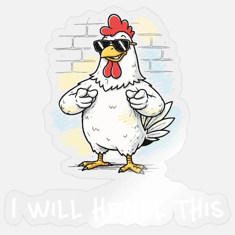 Sticker størrelse S (10 x 10 cm) - 