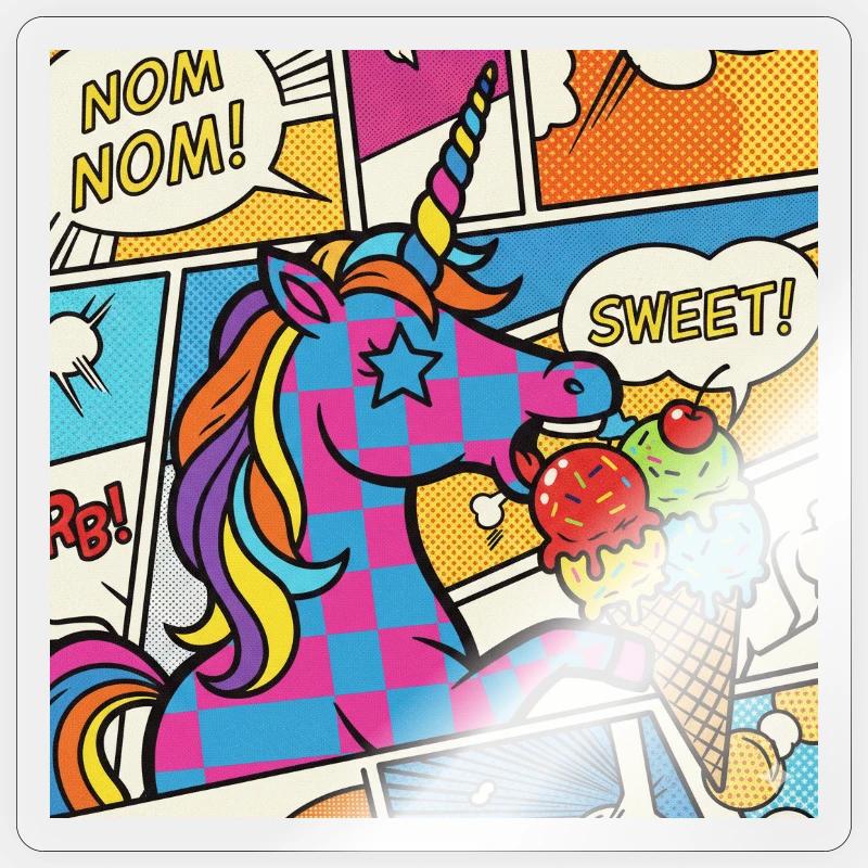 Sticker Größe S (10 x 10 cm) - 