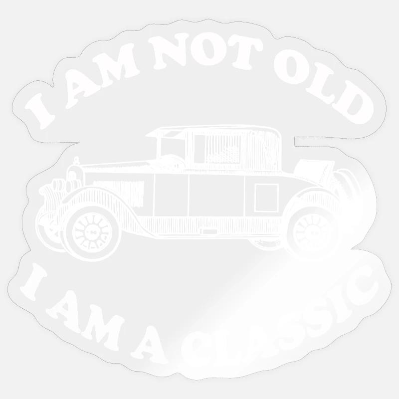 Classique Sticker taille S (10 x 10 cm)