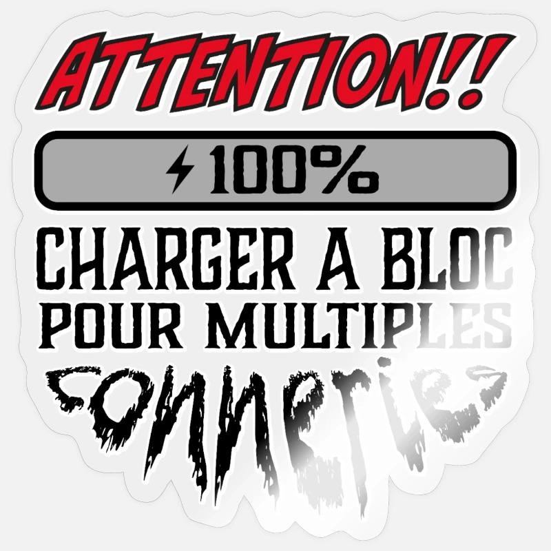 Sticker taille S (10 x 10 cm) - 