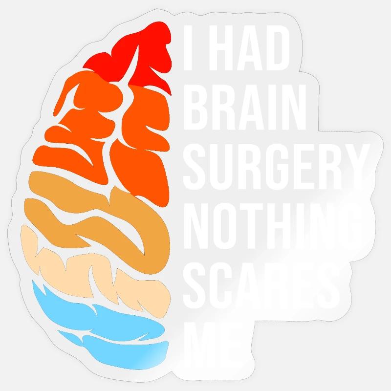 Brain Aneurysm Sticker size S (10 x 10 cm)