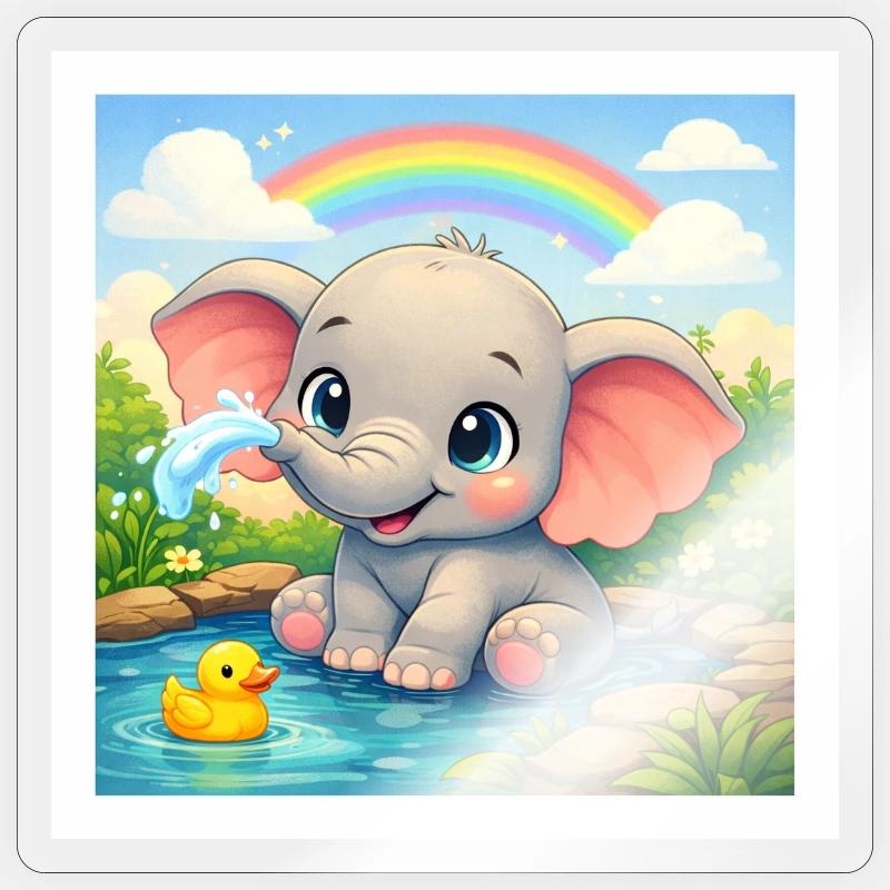 Sticker size S (10 x 10 cm) - 