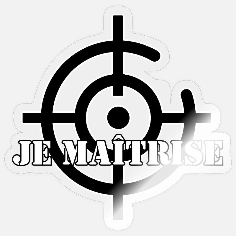 Sticker taille S (10 x 10 cm) - 