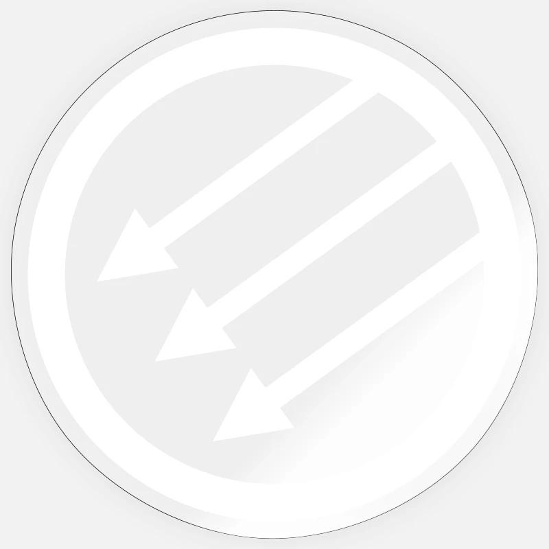 Iron Front / Eiserne Front / Järnfronten Sticker size S (10 x 10 cm)