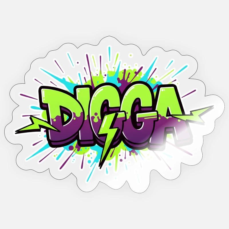 Sticker Größe S (10 x 10 cm) - 