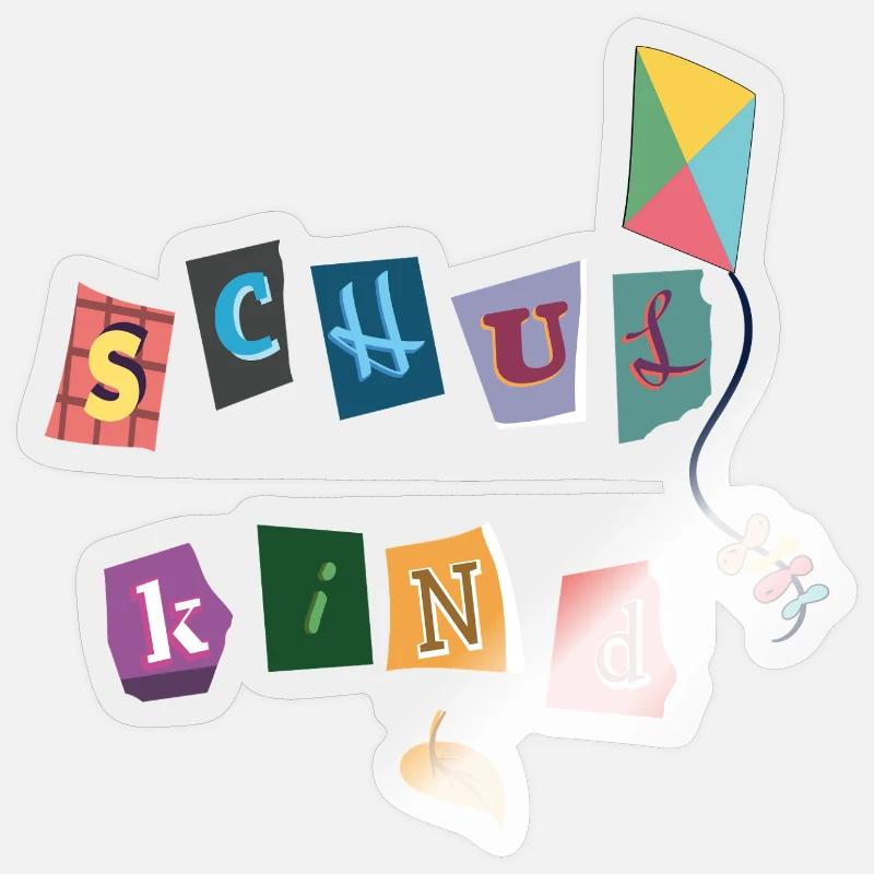 Écolier Sticker taille S (10 x 10 cm)