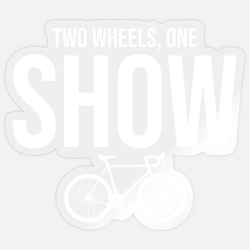 Professional Bicycle Acrobatics Performance Art  Sticker size S (10 x 10 cm)